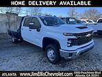 New 2024 Chevrolet Silverado 3500 Work Truck Crew Cab 4x4, Flatbed Truck for sale #T340069 - photo 1