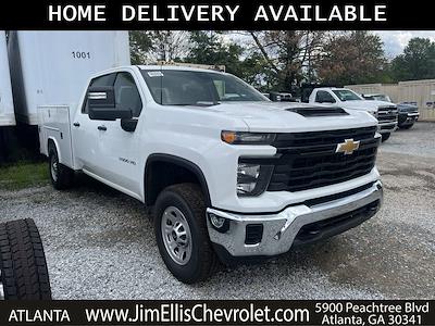 New 2024 Chevrolet Silverado 3500 Work Truck Crew Cab RWD, 8' 2" Reading SL Service Body Service Truck for sale #T34054 - photo 1