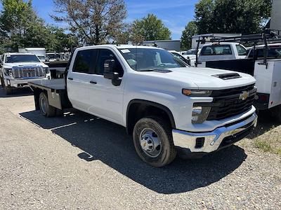 New 2024 Chevrolet Silverado 3500 Work Truck Crew Cab 4x4, Commercial Truck & Van Equipment Gooseneck Flatbed Truck for sale #T34058 - photo 1