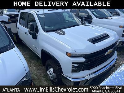 2024 Chevrolet Silverado 3500 Crew Cab 4x4, Flatbed Truck for sale #T34060 - photo 1