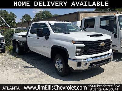 2024 Chevrolet Silverado 3500 Crew Cab 4x4, Flatbed Truck for sale #T34061 - photo 1