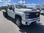 New 2024 Chevrolet Silverado 3500 Work Truck Crew Cab 4WD, 9' 4" CM Truck Beds RD Model Flatbed Truck for sale #CR01577 - photo 1