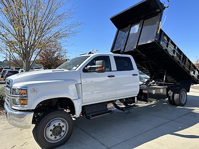 New 2023 Chevrolet Silverado 5500 Crew Cab 4x4, PJ's Truck Bodies Landscape Dump Cab Chassis for sale #1N4755 - photo 1