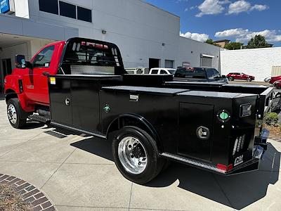 New 2024 Chevrolet Silverado 5500 Work Truck Regular Cab 4WD, CM Truck Beds TM Deluxe Flatbed Truck for sale #1N6651 - photo 2