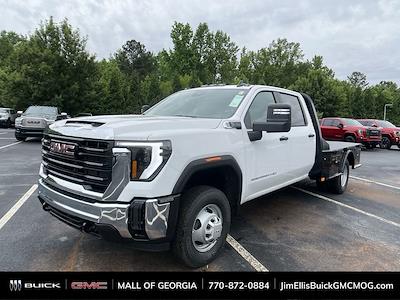 New 2024 GMC Sierra 3500 Pro Crew Cab 4x4, CM Truck Beds SK Model Flatbed Truck for sale #G3S1267 - photo 1