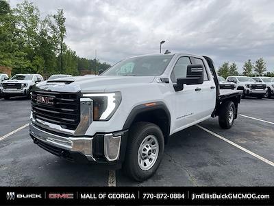 New 2024 GMC Sierra 3500 Pro Double Cab 4x4, CM Truck Beds RD Model Flatbed Truck for sale #G3S1280 - photo 1