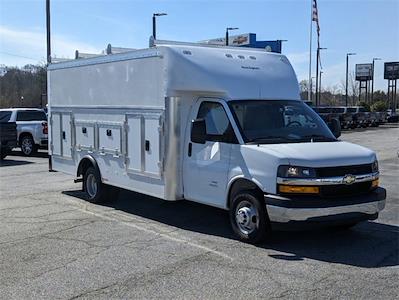New 2023 Chevrolet Express 4500 RWD, 16' Rockport Workport Service Utility Van for sale #10840 - photo 1