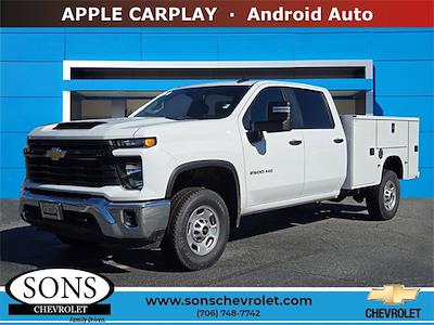 New 2024 Chevrolet Silverado 2500 Work Truck Crew Cab 4x4, 8' Knapheide Steel Service Body Service Truck for sale #11420 - photo 1