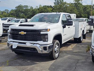 New 2024 Chevrolet Silverado 3500 Work Truck Crew Cab 4x4, 9' Reading SL Service Body Service Truck for sale #11422 - photo 1