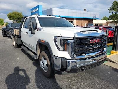 Used 2024 GMC Sierra 3500 Pro Crew Cab 4WD, Flatbed Truck for sale #2D60902B - photo 1