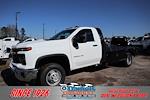 New 2024 Chevrolet Silverado 3500 Work Truck Regular Cab 4WD, 11' 4" CM Truck Beds SK Model Flatbed Truck for sale #263366 - photo 1