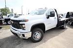 New 2024 Chevrolet Silverado 3500 Work Truck Regular Cab 4WD, 9' 4" CM Truck Beds SK Model Flatbed Truck for sale #320717 - photo 1