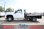 New 2024 Chevrolet Silverado 3500 Work Truck Regular Cab 4WD, 9' 4" CM Truck Beds SK Model Flatbed Truck for sale #321096 - photo 3