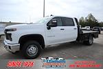 New 2024 Chevrolet Silverado 3500 Work Truck Crew Cab 4WD, 9' 4" CM Truck Beds SK Model Flatbed Truck for sale #325692 - photo 1
