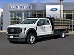 2021 Ford F-550 Crew Cab DRW 4x4, Stake Bed #B30230 - photo 1