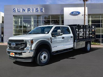 2022 Ford F-550 Crew Cab DRW 4x2, Harbor Stake Bed #G22091 - photo 1