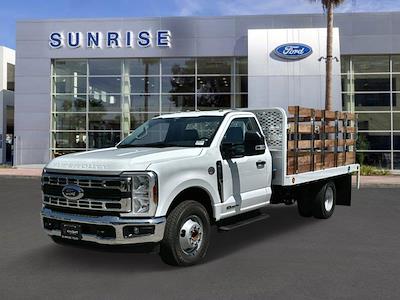 New 2024 Ford F-350 XL Regular Cab RWD, Scelzi WFB Stake Bed for sale #G41101T - photo 1