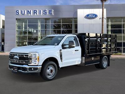 New 2024 Ford F-350 XL Regular Cab RWD, 12' Harbor Black Boss Stake Bed for sale #G41925 - photo 1