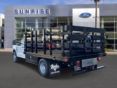 New 2024 Ford F-350 XL Regular Cab RWD, 12' Harbor Black Boss Stake Bed for sale #G41926 - photo 2