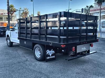 New 2024 Ford F-350 XL Regular Cab RWD, 12' Harbor Black Boss Flatbed Truck for sale #G42057 - photo 2