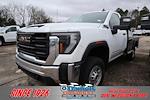 New 2024 GMC Sierra 2500 Pro Regular Cab 4WD, CM Truck Beds SK Model Flatbed Truck for sale #234116 - photo 1