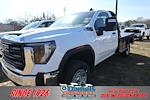 New 2024 GMC Sierra 2500 Pro Regular Cab 4WD, CM Truck Beds SK Model Flatbed Truck for sale #234795 - photo 1