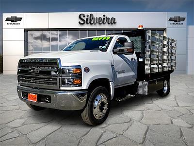 New 2023 Chevrolet Silverado 5500 Work Truck Regular Cab 4x2, Royal Truck Body Stake Bed for sale #6230154 - photo 1