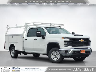 New 2024 Chevrolet Silverado 2500 Work Truck Crew Cab 4x2, 8' 2" Royal Truck Body Service Body Service Truck for sale #6240189 - photo 1