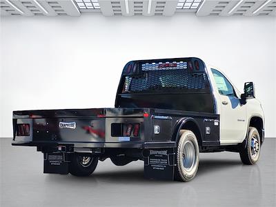 New 2025 Chevrolet Silverado 3500 Work Truck Regular Cab 4x4, Flatbed Truck for sale #6250019 - photo 2