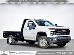 New 2025 Chevrolet Silverado 3500 Work Truck Regular Cab 4x4, Flatbed Truck for sale #6250019 - photo 1