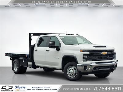 New 2025 Chevrolet Silverado 3500 Work Truck Crew Cab 4x4, Flatbed Truck for sale #6250021 - photo 1