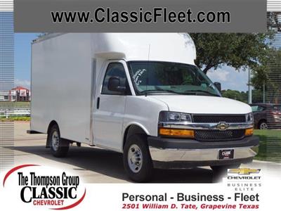 Used 2019 Chevrolet Express 3500 4x2, 12' Supreme Spartan Cargo Box Van for sale #K1166562 - photo 1