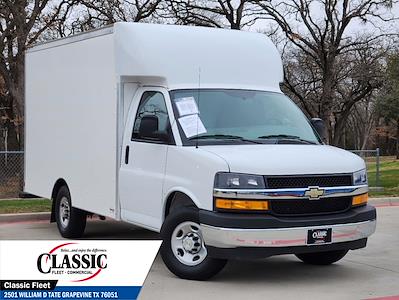Used 2021 Chevrolet Express 3500 4x2, 12' Supreme Spartan Cargo Box Van for sale #M1283362 - photo 1