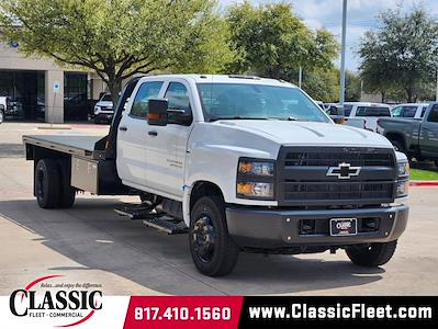 2022 Chevrolet Silverado 4500 Crew Cab DRW RWD, CM Truck Beds RD Model Flatbed Truck for sale #NH759111 - photo 1
