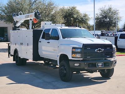 New 2023 Chevrolet Silverado 6500 Work Truck Crew Cab 4x4, Milron Aluminum Service Mechanics Body for sale #PH653439 - photo 1