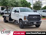 New 2023 Chevrolet Silverado 5500 Work Truck Crew Cab RWD, CM Truck Beds RD Model Flatbed Truck for sale #PH735402 - photo 1
