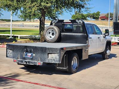 New 2024 Chevrolet Silverado 3500 Work Truck Crew Cab 4x4, 9' Bedrock Diamond Series Flatbed Truck for sale #RF206237 - photo 2