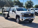 New 2024 Chevrolet Silverado 3500 Work Truck Crew Cab 4x4, 9' Bedrock Diamond Series Flatbed Truck for sale #RF206237 - photo 3