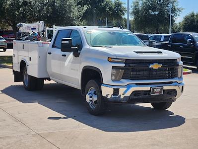 New 2024 Chevrolet Silverado 3500 Work Truck Crew Cab 4x4, 9' Knapheide Steel Service Body Mechanics Body for sale #RF266813 - photo 1