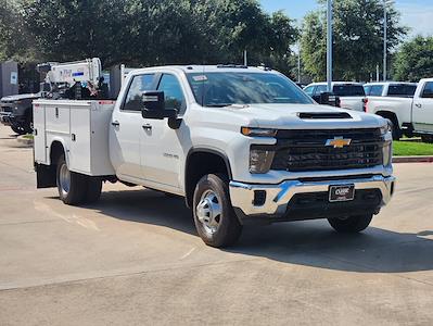 New 2024 Chevrolet Silverado 3500 Work Truck Crew Cab 4x4, Knapheide Steel Service Body Mechanics Body for sale #RF266873 - photo 1