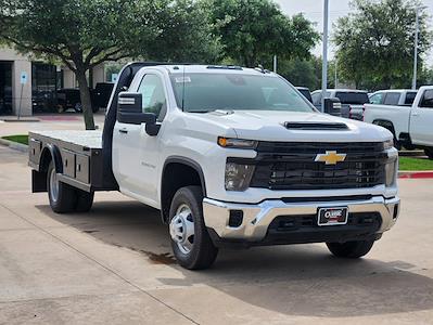 New 2024 Chevrolet Silverado 3500 Work Truck Regular Cab 4x2, Knapheide PGTC Gooseneck Flatbed Truck for sale #RF277234 - photo 1