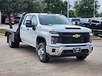 New 2024 Chevrolet Silverado 3500 Work Truck Crew Cab 4x4, 9' Bedrock Diamond Series Flatbed Truck for sale #RF289663 - photo 1