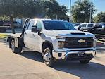 New 2024 Chevrolet Silverado 3500 Work Truck Crew Cab 4x4, 9' Bedrock Diamond Series Flatbed Truck for sale #RF289681 - photo 1