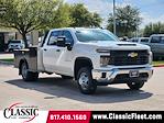 2024 Chevrolet Silverado 3500 Crew Cab 4WD, CM Truck Beds TM Deluxe Flatbed Truck for sale #RF291894 - photo 1
