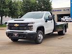 New 2024 Chevrolet Silverado 3500 Work Truck Regular Cab 4x4, CM Truck Beds SK Model Flatbed Truck for sale #RF419691 - photo 4