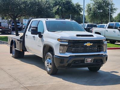 2024 Chevrolet Silverado 3500 Crew Cab 4x4, CM Truck Beds SK Model Flatbed Truck for sale #RF427535 - photo 1