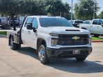 New 2024 Chevrolet Silverado 3500 Work Truck Crew Cab 4x4, CM Truck Beds SK Model Flatbed Truck for sale #RF427535 - photo 1