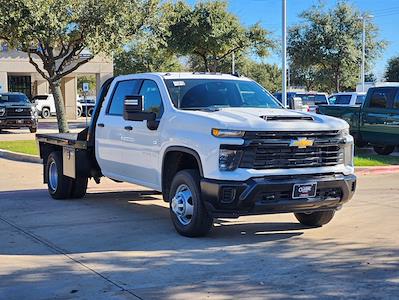 New 2024 Chevrolet Silverado 3500 Work Truck Crew Cab 4x4, 8' 6" CM Truck Beds RD Model Flatbed Truck for sale #RF432027 - photo 1