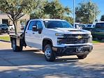 New 2024 Chevrolet Silverado 3500 Work Truck Crew Cab 4x4, 8' 6" CM Truck Beds RD Model Flatbed Truck for sale #RF432027 - photo 1