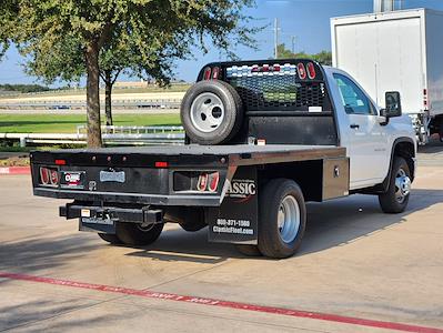 New 2024 Chevrolet Silverado 3500 Work Truck Regular Cab 4x2, 9' 6" Knapheide PGTB Utility Gooseneck Flatbed Truck for sale #RF444912 - photo 2